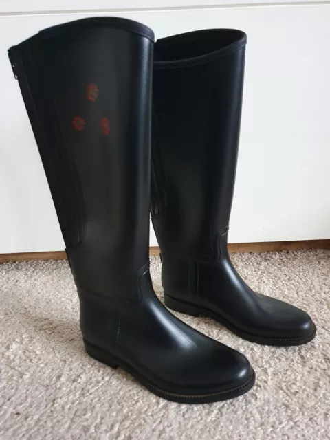 Neuwertige Reitstiefel mit Reißverschluss von Steeds, Größe 38