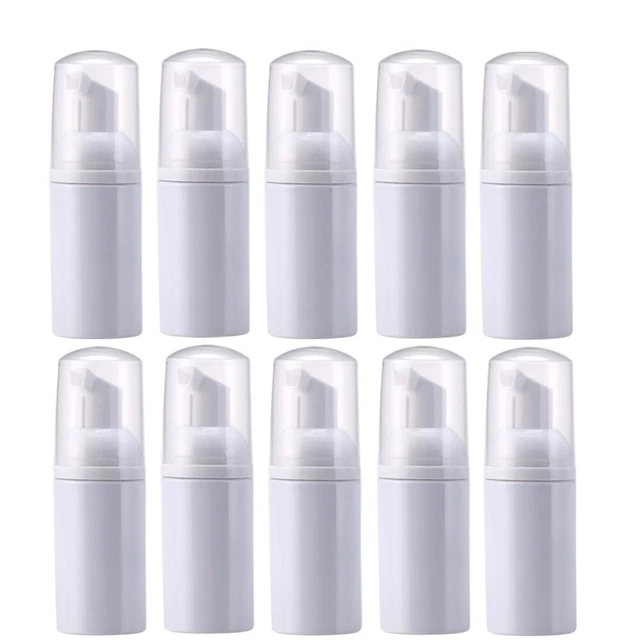 10x Schaumflaschen 30ml - Leere Pumpflaschen Für Seife & Kosmetik