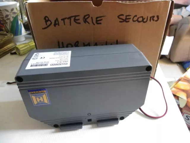 batterie de secours HORMANN pour portail électrique neuve mais restée en boite