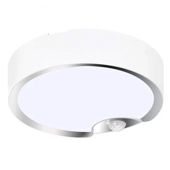 80 LED MOTION Sensor Ceiling Light Battery Operated Ultra Bright Indoor ...