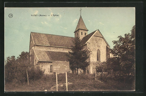 CPA Vatry, l´Eglise