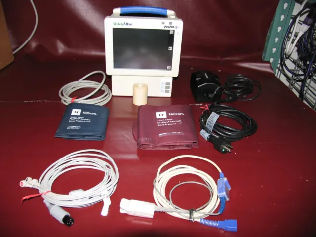 Welch Allyn 242 Propaq Cs Vital Signs Monitor With Recorder Biomed Tested