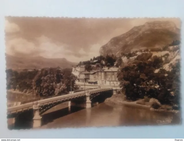 Cpa Grenoble.Pont de la Porte de France et le Néron