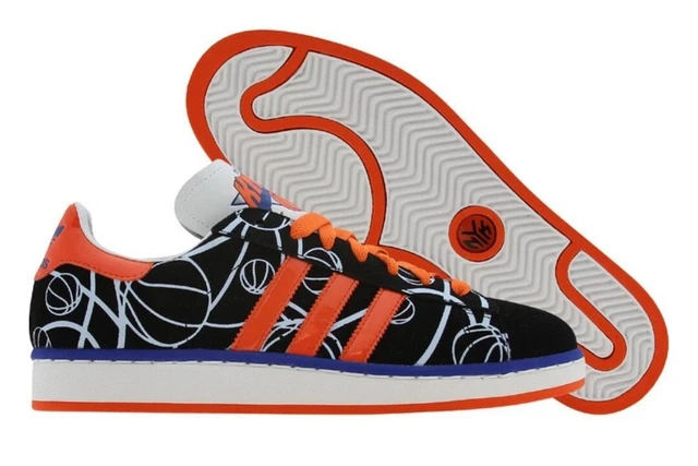 RARE ADIDAS CAMPUS II NBA NEW YORK KNICKS 2007 TRAINERS SIZE  display picture 2