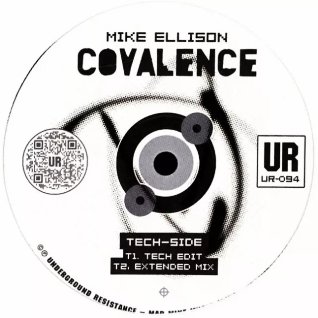 Mike Ellison – Covalence EP (12") 2022 US UNDERGROUND RESISTANCE NEUF