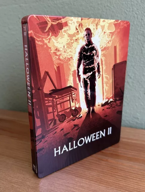 Halloween II Limited Edition Steelbook (Blu-ray Disc, DVD) Horror Scream Factory