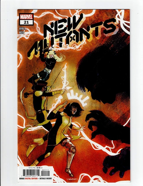 ⭐️ NEW MUTANTS #21a (vol 4) (2021 MARVEL Comics) VF/NM Book