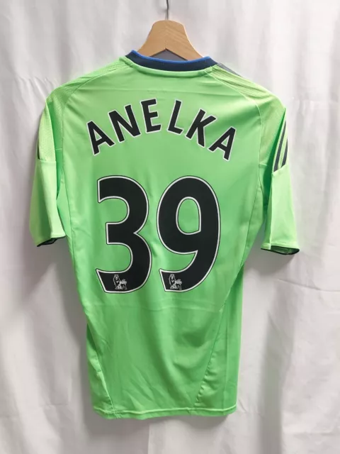 Maglia Calcio Chelsea Away 2010/11 Anelka Player Version Shirt Trikot Maillot