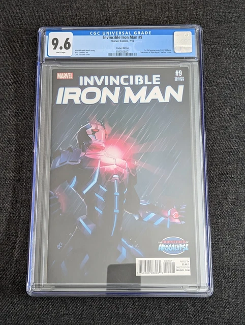 Invincible Iron Man #9 CGC 9.6 Turcotte Variant | 1st Full Riri Williams