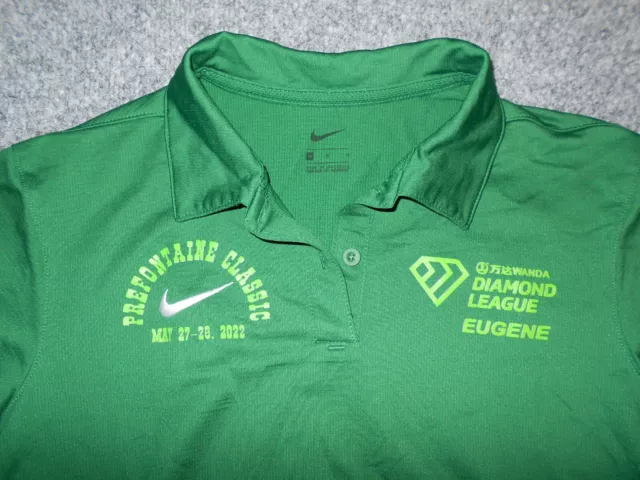 Nike 2022 Prefontaine Classic Womens Medium Diamond League Eugene Polo Shirt 2