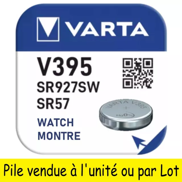 PILE VARTA MONTRES OXYDE ARGENT 390/389 SR54 BLISTER 1 UNITÉ