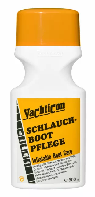 Yachticon Schlauchboot Pflege 500ml gegen Verwittern & Ausbleichen UV-Schutz