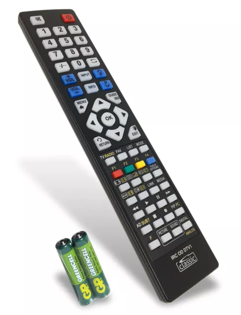 Replacement Remote Control for Sharp LC-55UI7352K