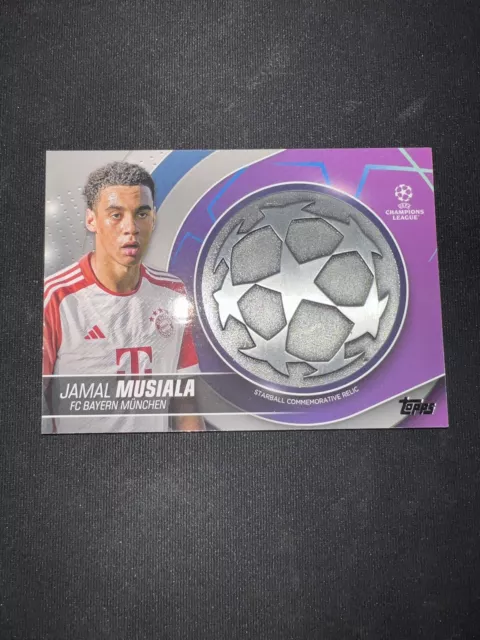 Topps UCC Flagship 23-24 Jamal MUSIALA Starball Relic Card Rookie Bayern München