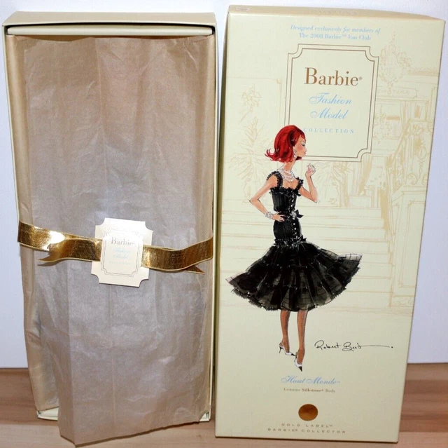 2007 SILKSTONE HAUT Monde Barbie Doll Paris France Fashion Model