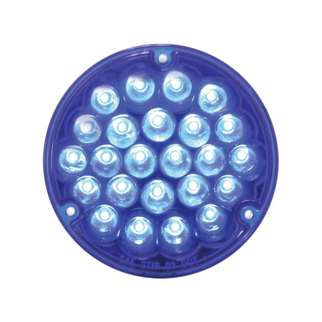 GG Grand General 82270 LED Light (4" Pearl Blue 24 with 1157 Bulb Base)