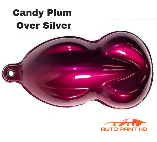 Candy Pearl Purple Gallon Auto Paint Kit With Reducer - Urethane Basecoat For Cars 11 thumbnail image