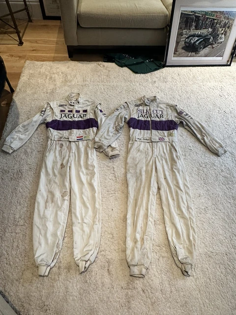 Jaguar Racing Suits For Sale, Andy Wallace & Jan Lammers