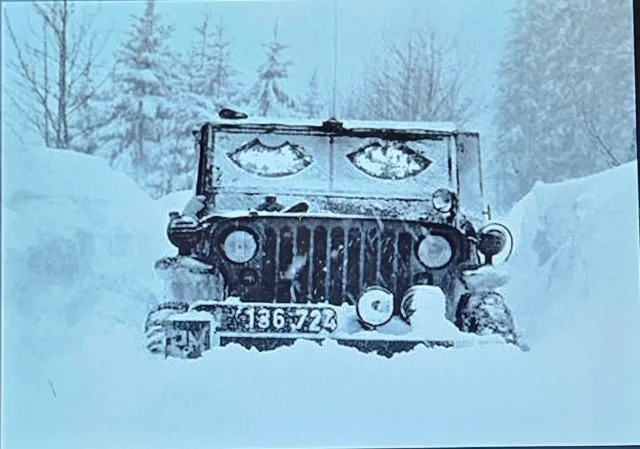 Paire de chaines neige & boue  6.50X16 Jeep Hotchkiss Willys M201 + sac