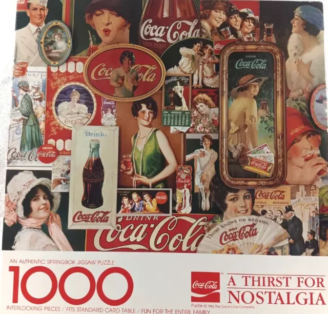Puzzle Coca Cola - nostalgia, 1 000 pieces
