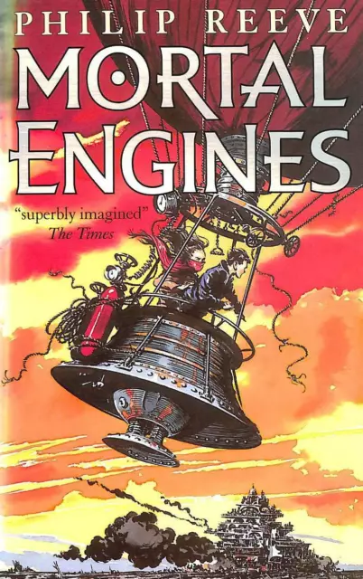 Mortal Engines by Philip Reeve, Very Good Used Book (Paperback) FREE & FAST Deli