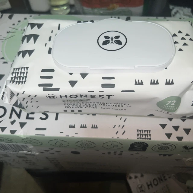 3 Pack The Honest Company Clean Conscious Wipes 99% Water Compostable
