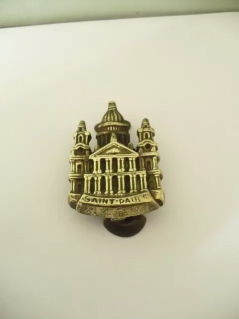 VINTAGE BRASS DOOR KNOCKER St PAULS CATHEDRAL DOOR KNOCKER