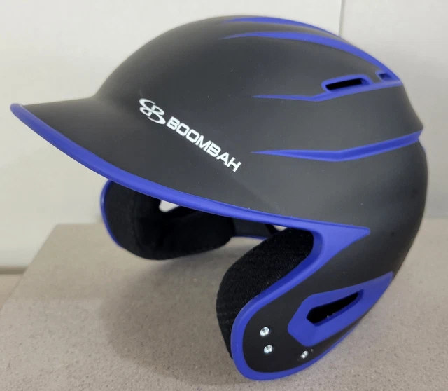 BOOMBAH BASEBALL SOFTBALL Sleek Batting Helmet Jr Junior Youth Royal