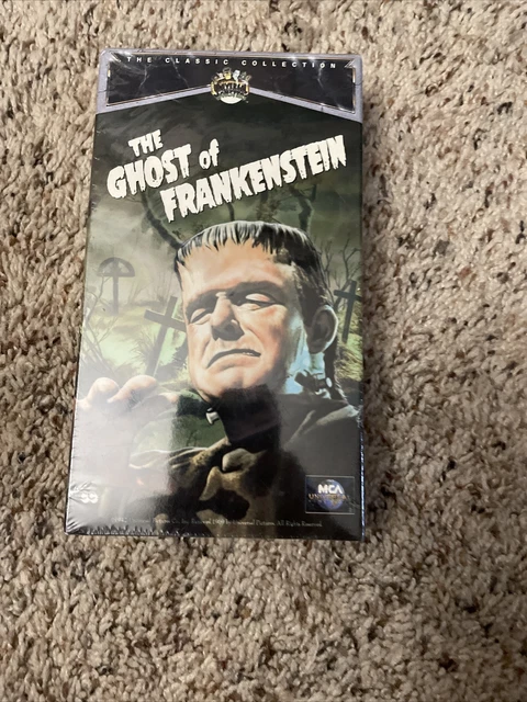 The Ghost of Frankenstein Bela Lugosi VHS Lon Chaney, Jr Classic Horror. V-1