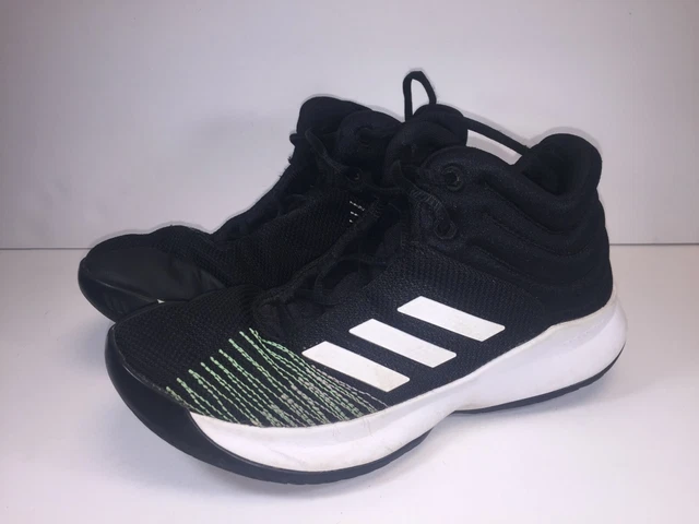 ADIDAS LVL 029002 Black/White Basketball Athletic Cloudfoam Shoes Mens size  5