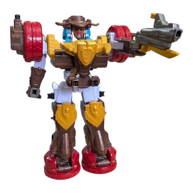 Power Rager Bull POWER RANGERS NINJA Steel Deluxe Bull Rider Megazord £28.99 - PicClick UK