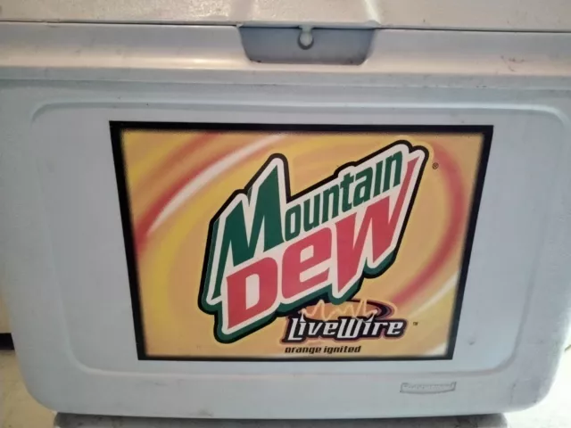 Vintage Mountain Dew Cooler FOR SALE! - PicClick