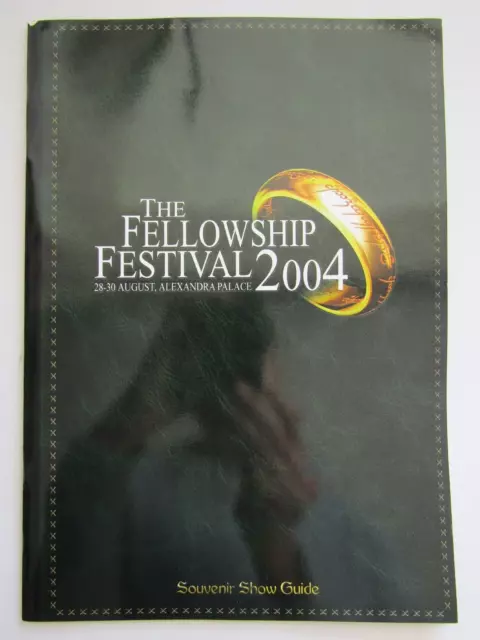 Lord of the Rings The Fellowship Festival 2004 Souvenir Show Guide. Cards Inc.