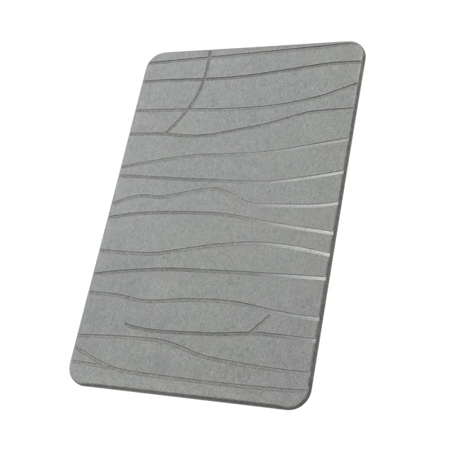 (Line 2)Bathroom Foot Pad Safe Quick Drying Diatomaceous Earth Bath Mat Anti