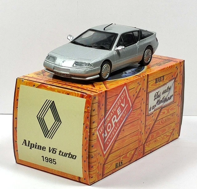 Miniature Norev 1/43 - Renault Velsatis V6 - Noir Nacré - Collection