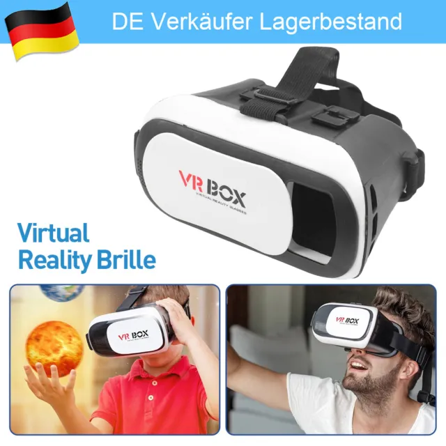 5–6 Zoll Handy Universal Vollbild 3D Brille Virtual Reality Headset VR Gläser