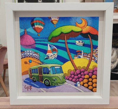 4 Multi Pannello Art Board Stefano Calisti Raccolta 1 29,7X29,7-4 pz. Le opere più Belle di Calisti Giallobus Legno MDF 