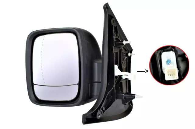 Trafic Iii Vivaro B 2014- Specchio Specchietto Retrovisore Elettrico Sinistra Sx