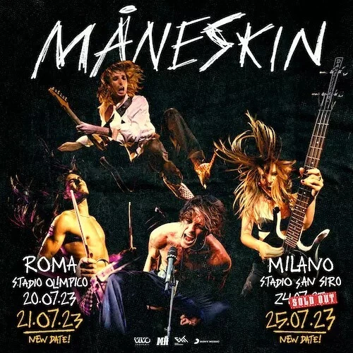 Biglietti MANESKIN - Stadio Olimpico Roma   20/07/23 - posto: PRATO