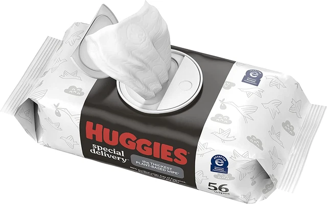 Hypoallergenic Baby Wipes, Unscented, Huggies Special Delivery Baby Diaper Wipes