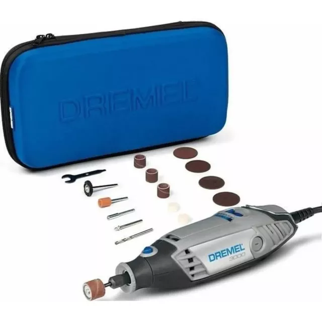 Outil rotatif Multifonction DREMEL 3000 (130 W, livré dans un coffret)