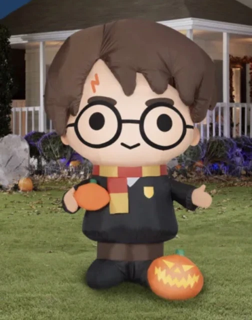 GEMMY AIRBLOWN LED Inflatable HARRY POTTER 4 5ft Halloween Decoration GEMMY AIRBLOWN LED Inflatable HARRY POTTER 4 5ft Halloween Decoration