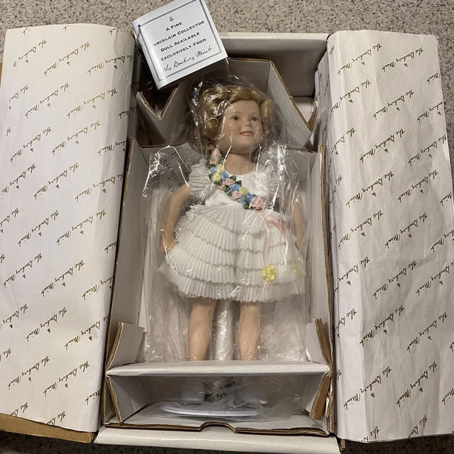 Danbury Mint Shirley Temple Movie Classics  Doll Baby Take a Bow 10"