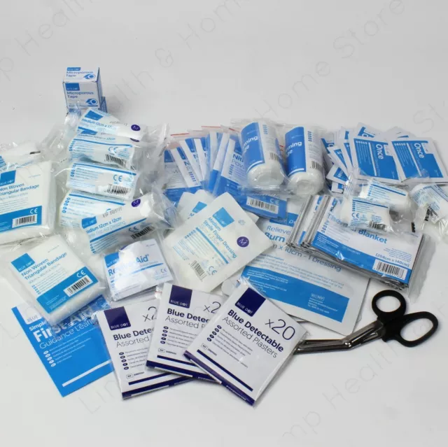 Catering Workplace First Aid Kit - Medium. BS 8599-1 Compliant UPDATED