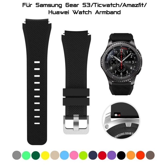 Armband Silikon Für Samsung Gear S3 Classic / Frontier 46mm Gear S3 Frontier