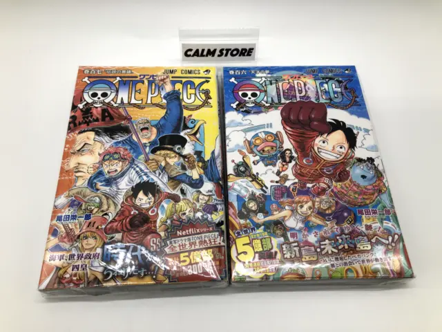 ONE PIECE Vol.1-107 Manga comics【Japanese version】【Sold individually】