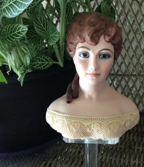 Fawn Zeller Angela Doll Bust 1964 Beautiful Molded Hair Style