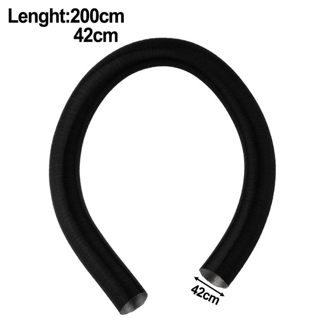 Aluminum Foil Diesel  1*black Heater Duct Pipe  Air Parking Conditioner Ducting