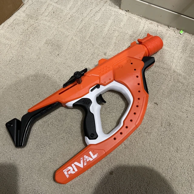 NERF RIVAL CURVE Shot Sideswipe XXI1200 Blaster used working No Ammo