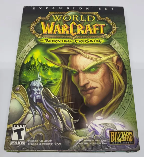 World Of Warcraft The Burning Crusade Expansion Set Pc With Manual Picclick
